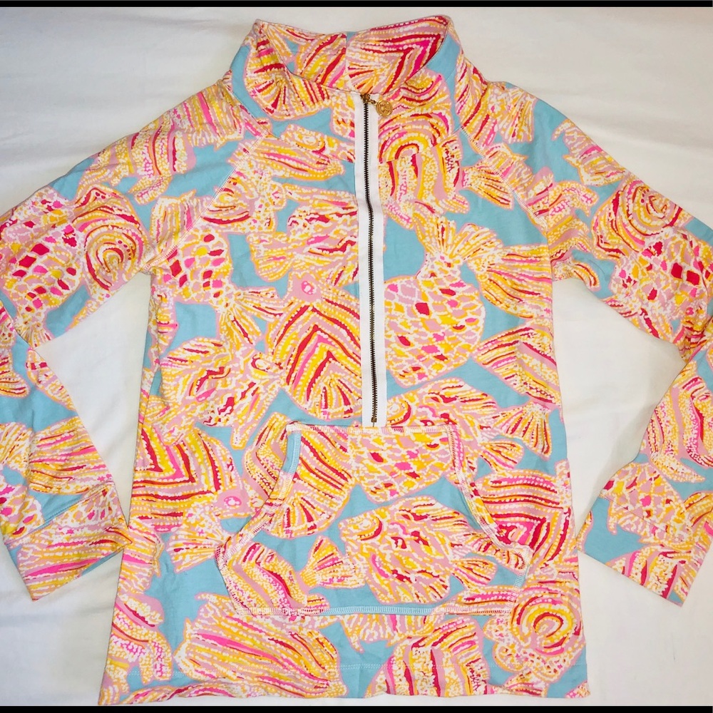 Lilly Pulitzer 3/4 Zip Pullover